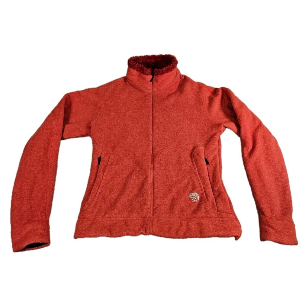 Mountain Hardwear Women's Sm. Polartec High Loft Fleece 1/2 Zip Red Pullover